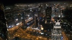 Noční Dubai Pohled z Burj Khalifa